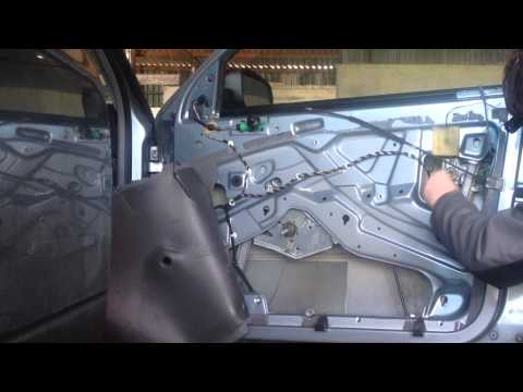 how to fit door handle citroen xsara