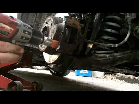 Mercedes Benz w202 rear brake pad replacement