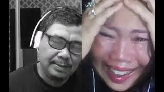 Wanita ini menangis histeris sedih saat join Smule lagu Tinggalah Kekasihku Trio Ambisi
