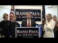Rand Paul Files For Office Part 1 of 2