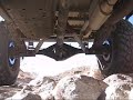 Toyota 4x4 undercarriage in action Toyota 4x4 undercarriage in action
