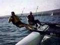 Catsailing at Lago di Bolsena