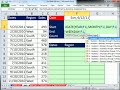 Excel Magic Trick 849: Extract Records For Week With Formula that works in Excel 2003, 2007, 2010