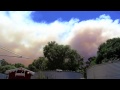 I took these three recordings of the smoke clouds going past my house near Margaret River.