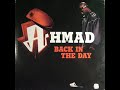 Ahmad – back in the day
