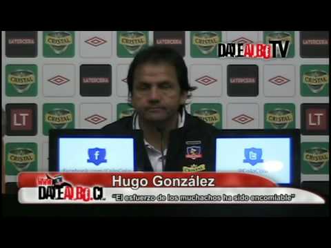 González: “No queremos estar en la historia negra de Colo Colo”