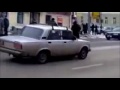 Nunca atrapalhe o trânsito na Russia