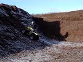 Suzuki ltz400 crash on hill climb