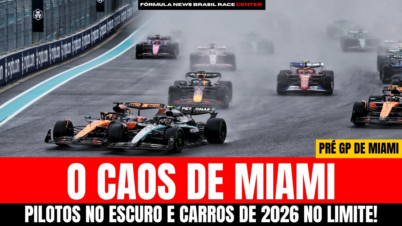 GP de Miami 2026: O Caos, a Previsão de Chuva e a Estratégia de Corrida
