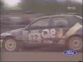 Ford Sierra RS Cosworth in Rallye-action