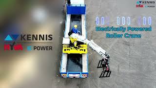 KENNIS e-Power, electrical rolloader crane - new concept