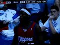 LA Clipper Nick Fazekas dunks on his old team.
