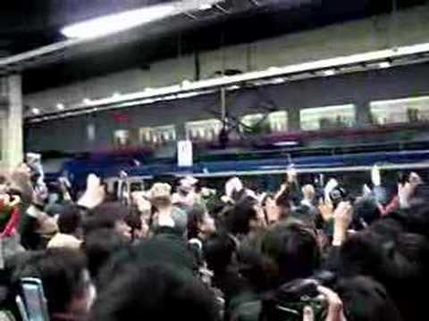 ３月１４日東京駅１０番ホーム