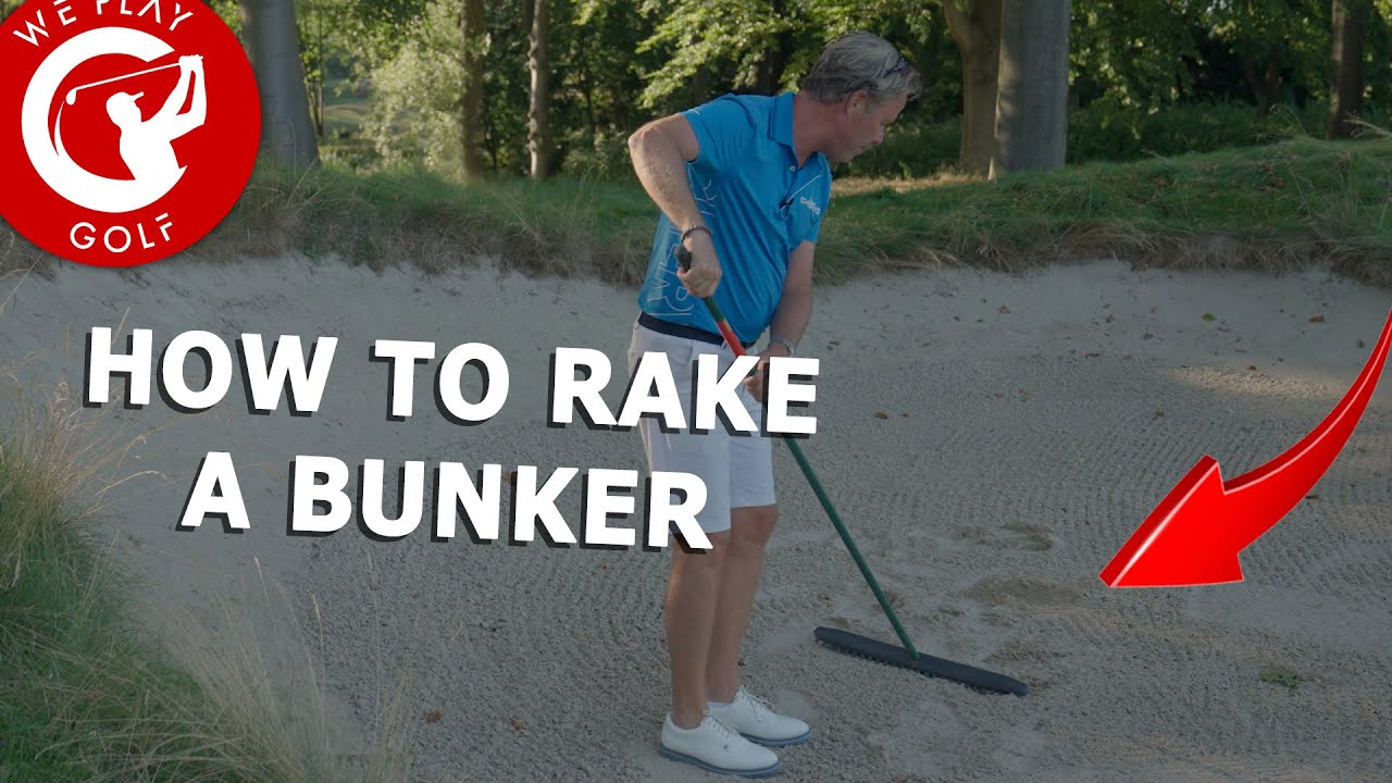 How to Rake a Bunker Correctly After Your Golf Shot | Essential GOLF Tips