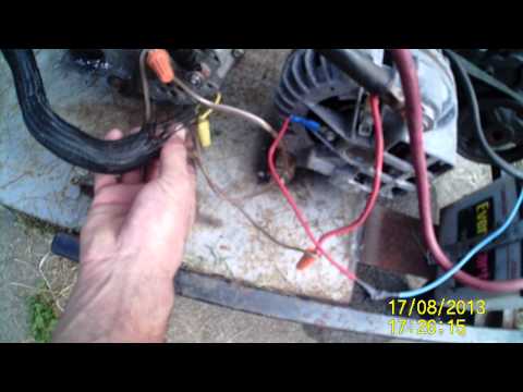 how to make a welder from an alternator