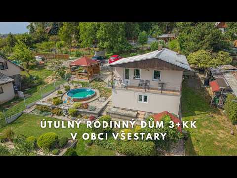 Video Prodej rodinného domu v obci Všestary