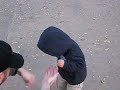 Running in the park