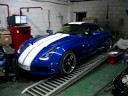 terry grant's new tvr sagaris/t350 on the dyno.