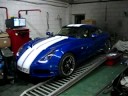 terry grant's new tvr sagaris/t350 on the dyno.
