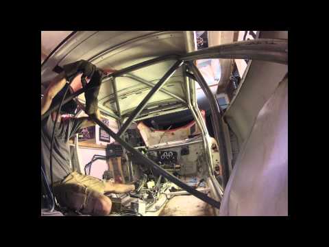 Artisan Research Saab 900 FIA Rally car roll cage