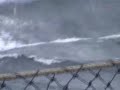 Scheepsleven met veel wind