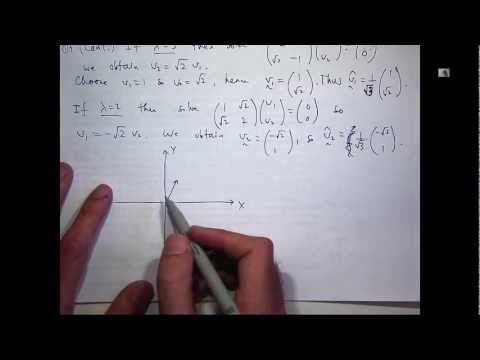 how to prove orthogonal matrix