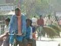India, West Bengal, Mayapur, Main Street
