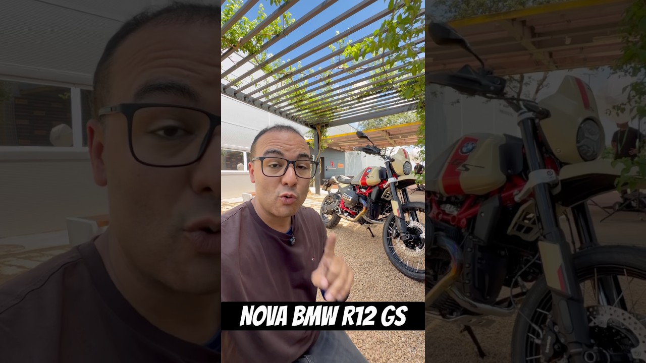 BMW R12 GS é a herança da R80 dos anos 1980. Motor boxer de 109cv e 7kgfm de torque com 6 marchas
