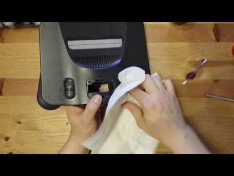 how to open a nintendo 64