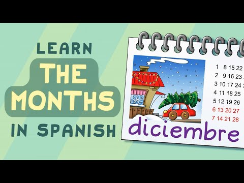 name of the year - http://CalicoSpanish.com Copyright 2012. Kids Immersion, LLC This song teaches students the names of the months of the year. Clear visuals and vocals ensure ...