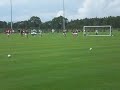 Jim O'Brien Freekick Hibs v Barnsley Behind closed doors  