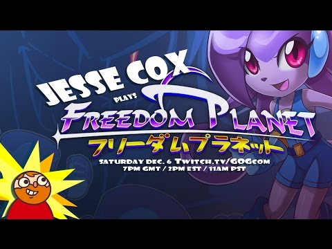 Jesse Cox plays Freedom Planet (Twitch.tv/GOGcom)