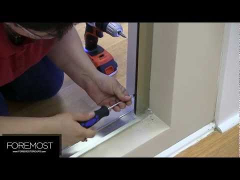 how to install cw shower door