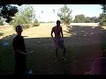 Josh doing standing backflip twice.avi