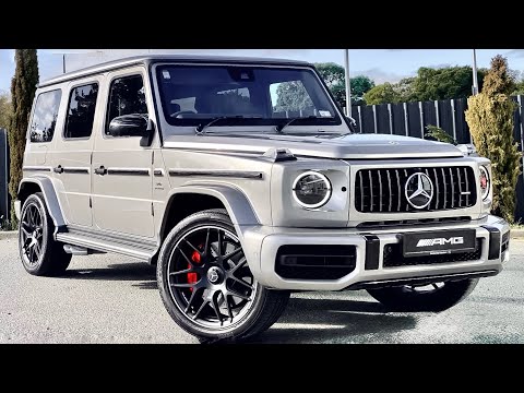2025 Mercedes-AMG G63 Night Package - Matte Silver, Interior and Exterior