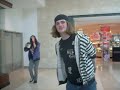At the mall.