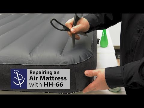 video-linktoworks-Repairing an Air Mattress with HH-66 Vinyl Cement - YouTube