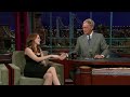 Isla Fisher on Letterman