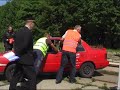 Koszalin - wypadek kontrolowany