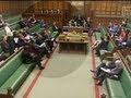 There's someone sitting there mate: MP sits on Energy Secretary in the Commons
