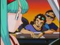 Vegeta de compras con Bra