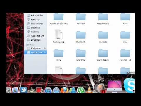how to transfer file from android to mac