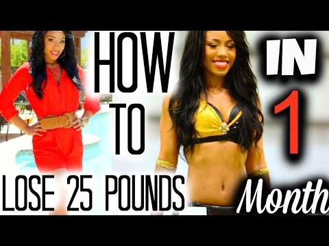 how to reduce weight in one month