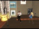 srv4u Conacher and Twinky Jinxing at San Diego (Second Life)