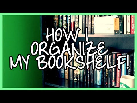 how to organize books