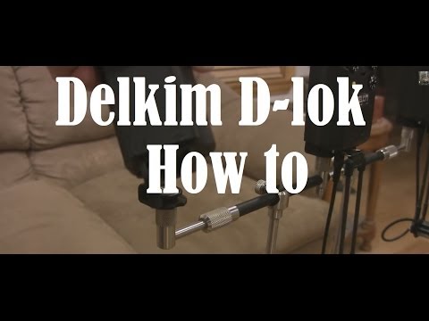 how to fit delkim d'lock