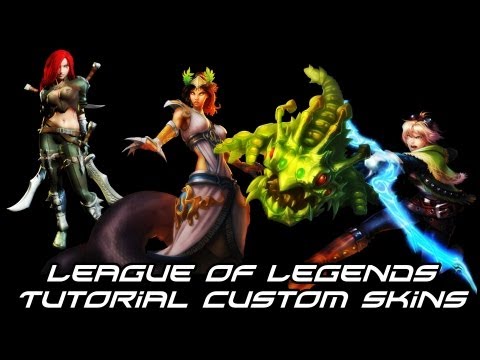 how to custom a skin in lol