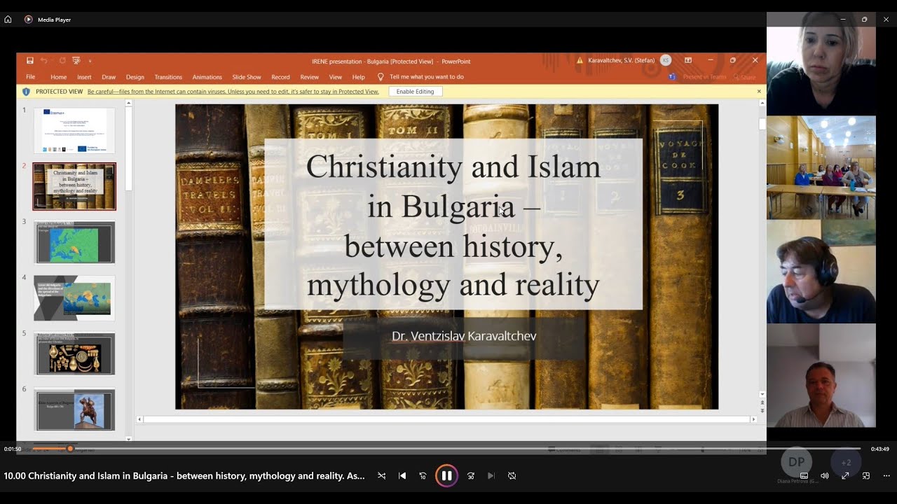 Christianity and Islam in Bulgaria - between history, mythology and reality