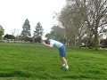 Back Tuck Punch Front *on grass*
