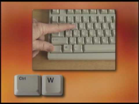 how to turn off ctrl w